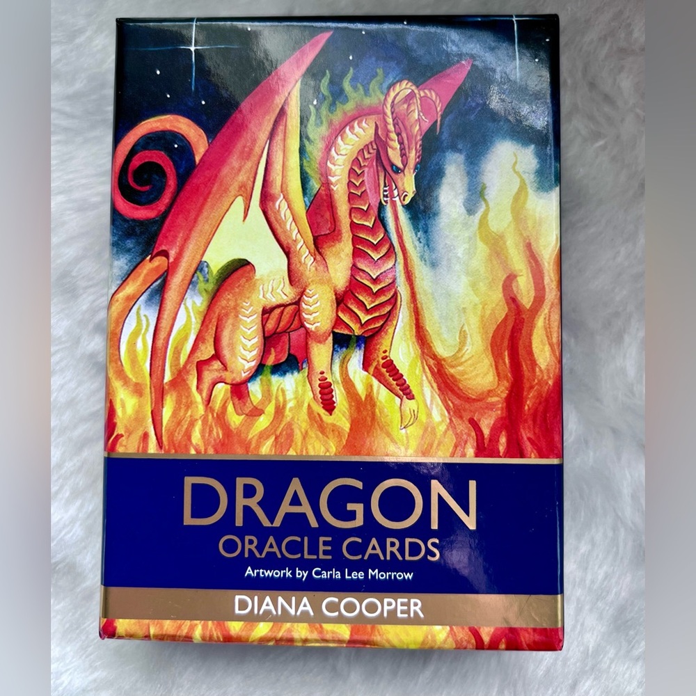 Dragon Oracle cards by Diane Cooper with guide book